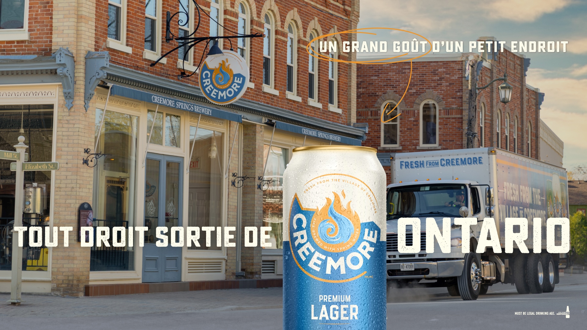 Trout Droit Sortie de Ontario