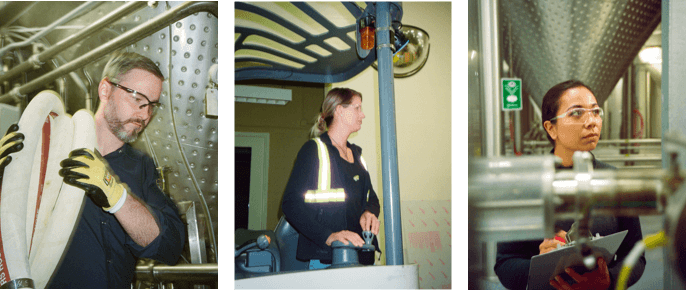 brewery workers