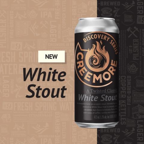 Who said you can’t have your stout and drink it pale too?😉

Our brand new White Stout is here to challenge your taste buds with its notes of coffee, chocolate, and vanilla!🍺

Pair it with savoury BBQ or treat yourself to a creamy Tiramisu - the choice is yours!🍖🍰

Only available for a limited time at our brewery and direct delivery service!
.
.
#creemoresprings #creemore #ontario #canada #beerstagram #beerlover #beer #craftbeer #brew #instabeer #localbeer #beerlovers #canadianmade #proudlycanadian #cheers #brewery #newproduct #productlaunch