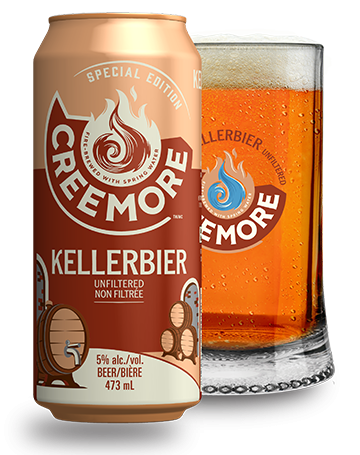 Kellerbier can glass